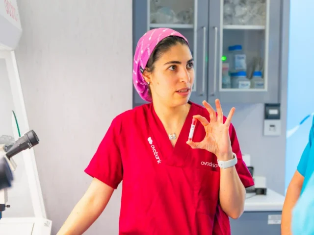 Así trabajan los embriólogos en el laboratorio